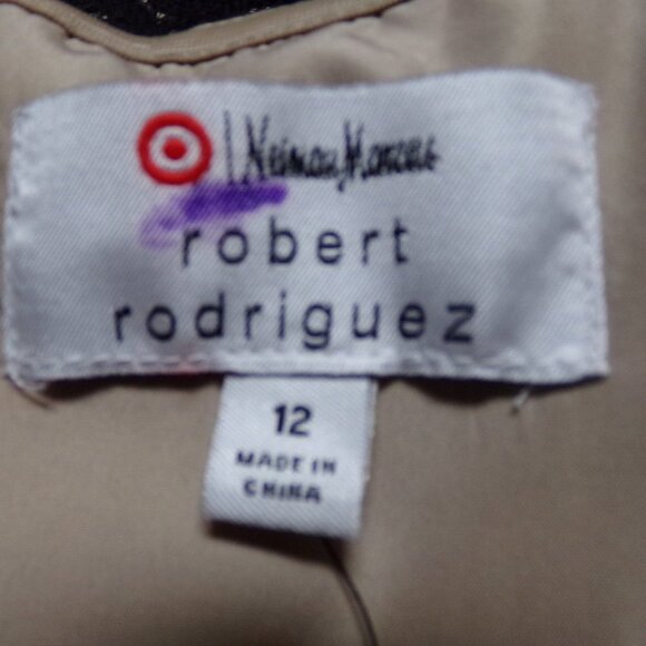 Robert Rodriguez for Target Black Lace Strapless dress - Picture 2 of 5